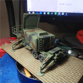 1/72 American M977 Trailer-Mounted AN/MPQ-53 Radar Painted Finished Model